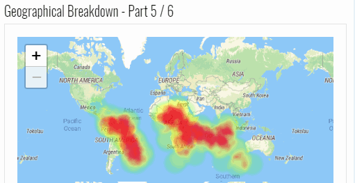 Poll Results Geographical Map